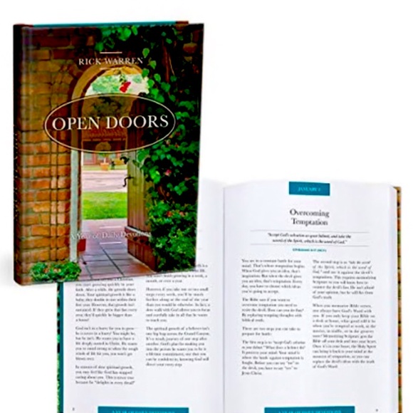 Open Doors by Rick Warren Book - Picture 2 of 16